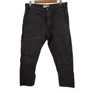 Madewell Relaxed Straight Carpenter Pants Mens 31x32 Faded Black Utility